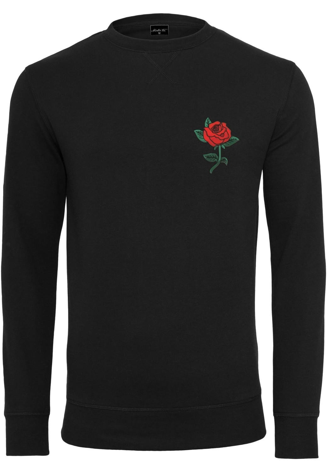 Rose Crewneck Black