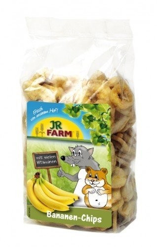 JR Farm banánové chipsy - výhodné balenie 3 x 150 g