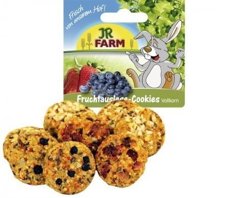 JR Farm Cookies - celozrnný ovocný výber - 2 x 6 ks