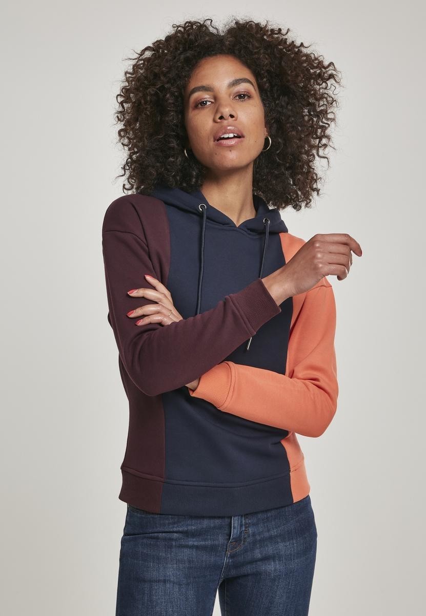 Women's Tripple Hoody redwine/midnightnavy
