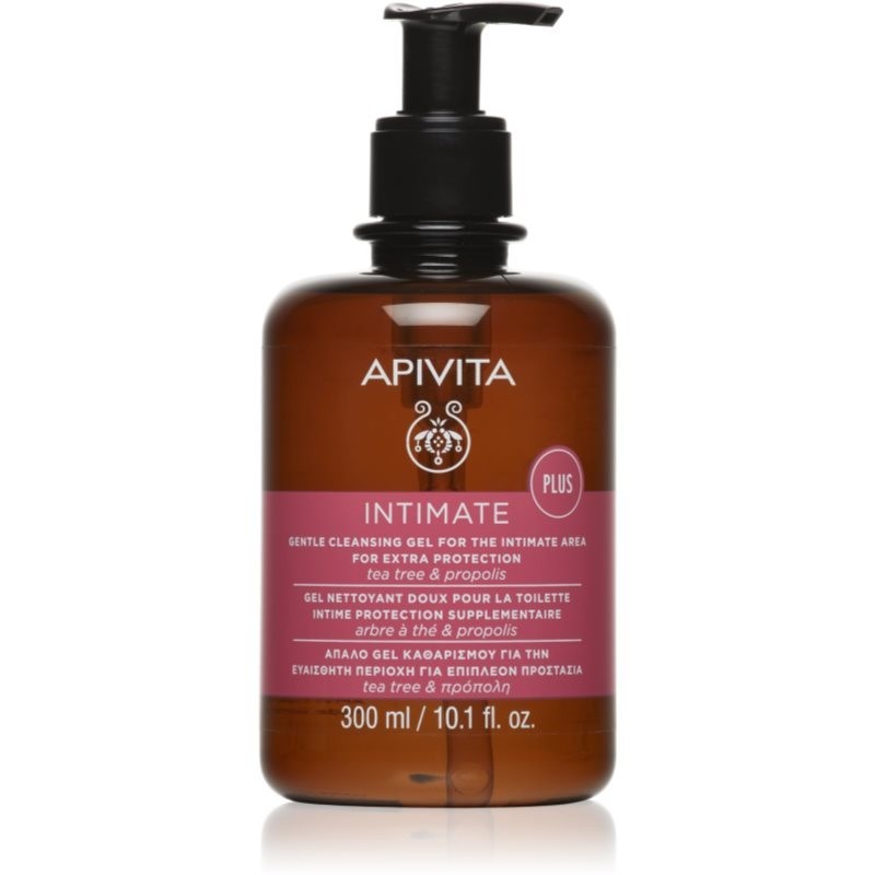 Apivita Initimate Hygiene Intimate Plus jemný penivý umývací gél na intímnu hygienu 300 ml
