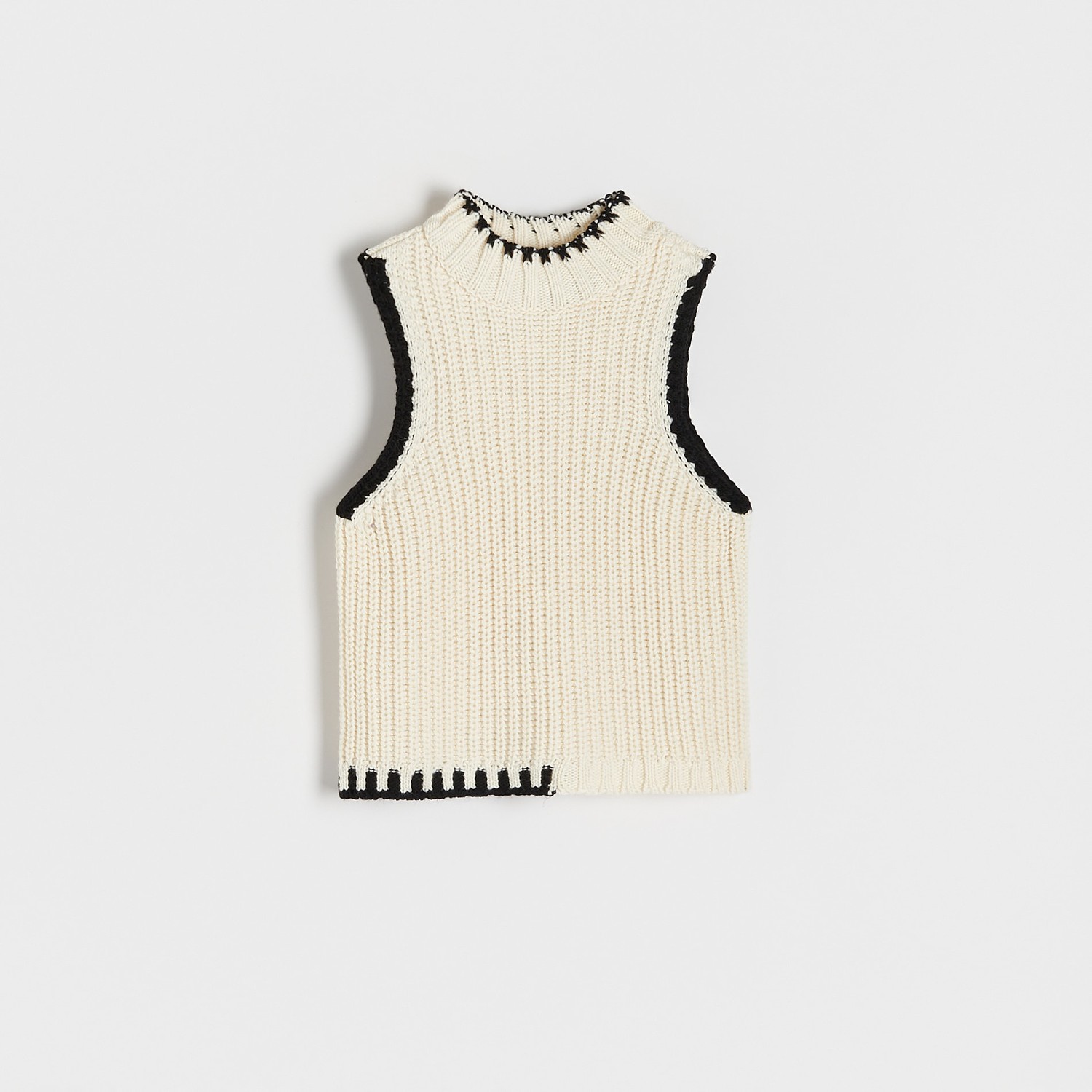Reserved - Ladies` vest - Krémová