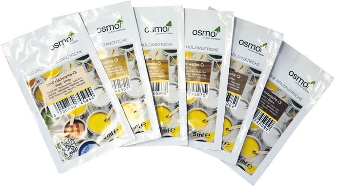 OSMO - Jednovrstvová lazúra (vzorka) 9242 - jedľová zelená 0,005 L