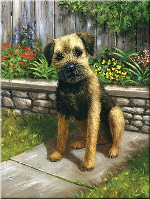 SMT Maľovanie Royal 22x30cm Šteňa čierny ňufáčik