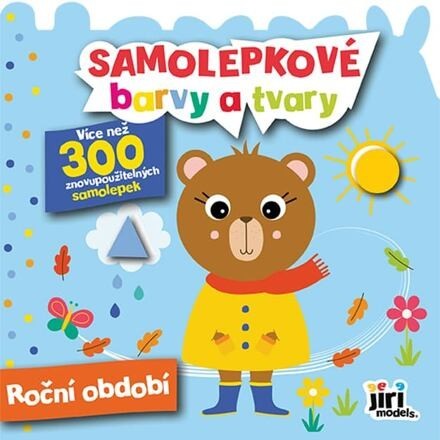 Jiri Models Samolepkové farby a tvary pre najmenších Ročné obdobia CZ