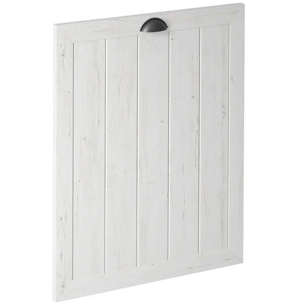 KONDELA Provance dvierka na umývačku s úchytkou 59,6x71,3 cm sosna Andersen