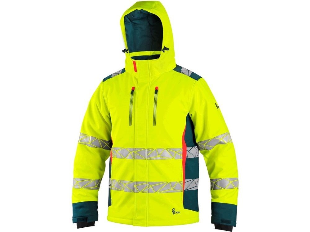 Canis Reflexná zimná softshellová bunda CXS BEDFORD WINTER - L