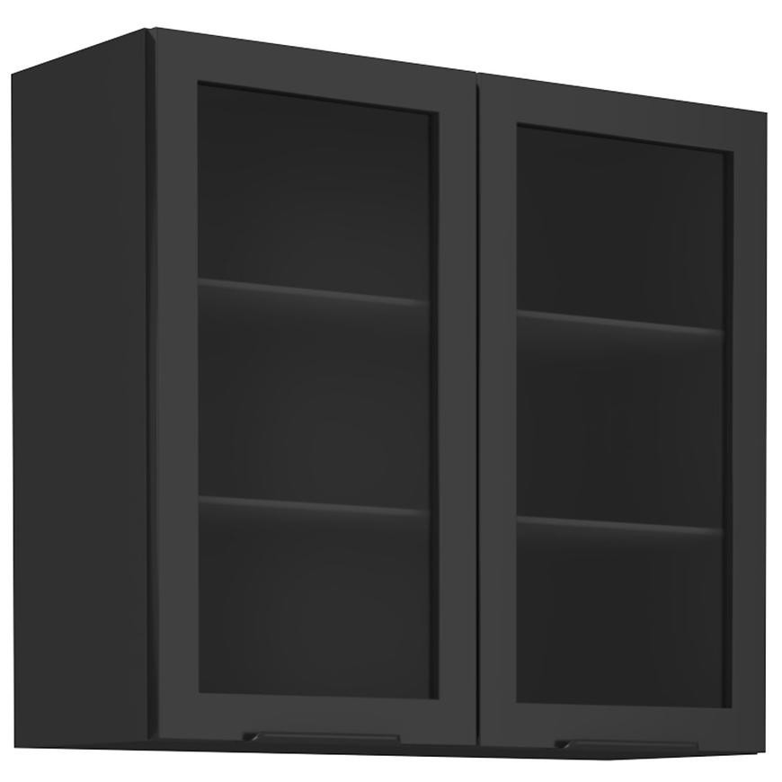 Kuchynská skrinka Monza orech okapi 80gs-72 2f