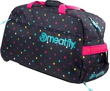 Meatfly cestovná taška Gail, Color Dots, 42 l