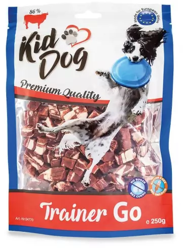 KID DOG KD Tréningové mini hovädzie kocky 250g