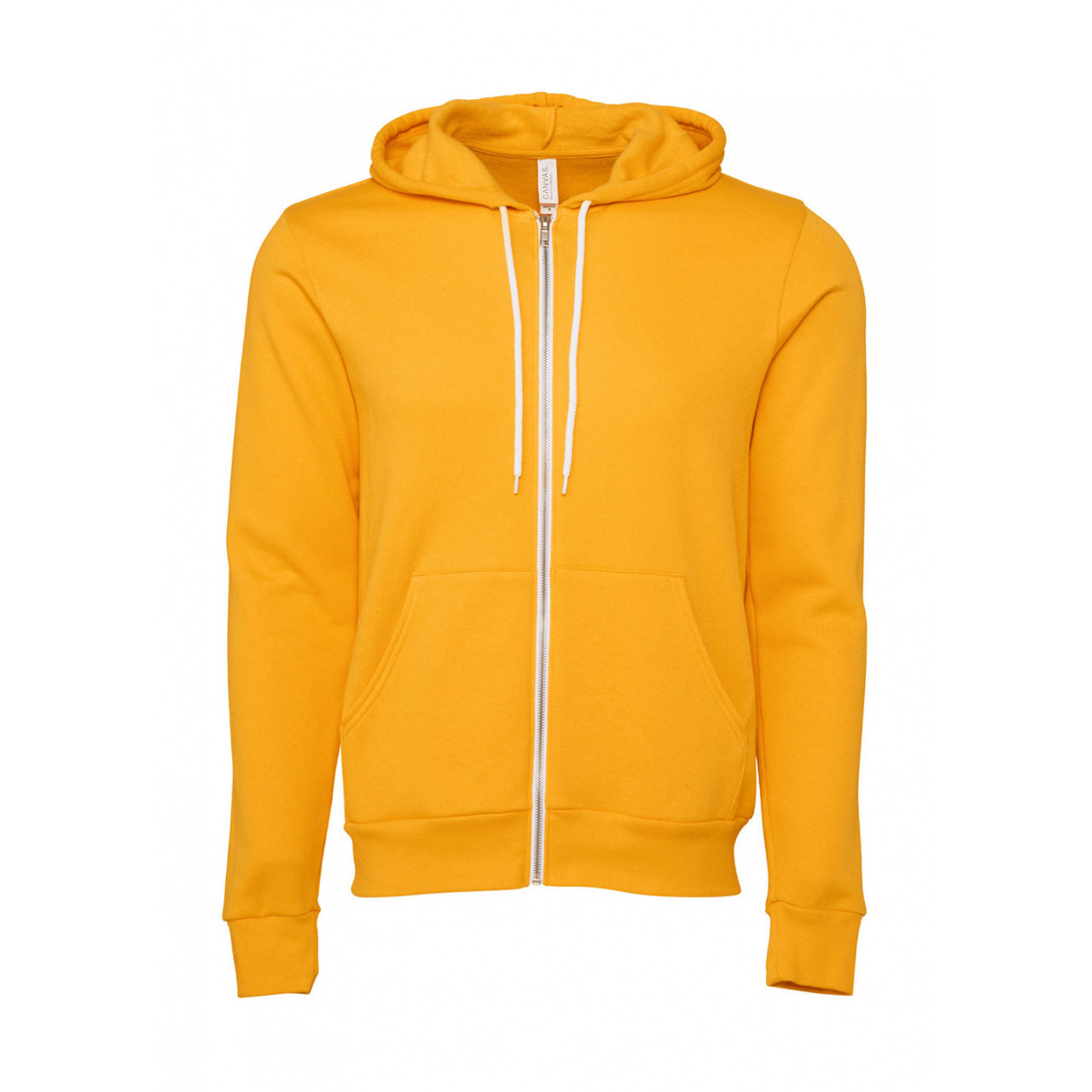 Mikina Bella Zip-Up - zlatá, XXL