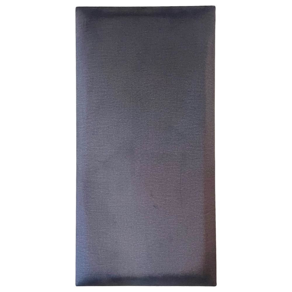 Čalúnený Panel 2ks, 60x30cm Obdĺžnik, Antracitová