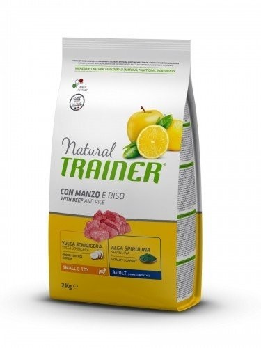 Trainer TR.nat. adult small hova+ryža 2kg