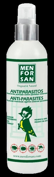 MEN FOR SAN Antiparazitný sprej na vtáky 250ml