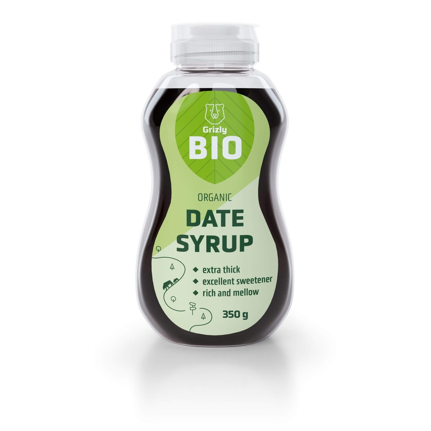 GRIZLY Datľový sirup BIO 350 g