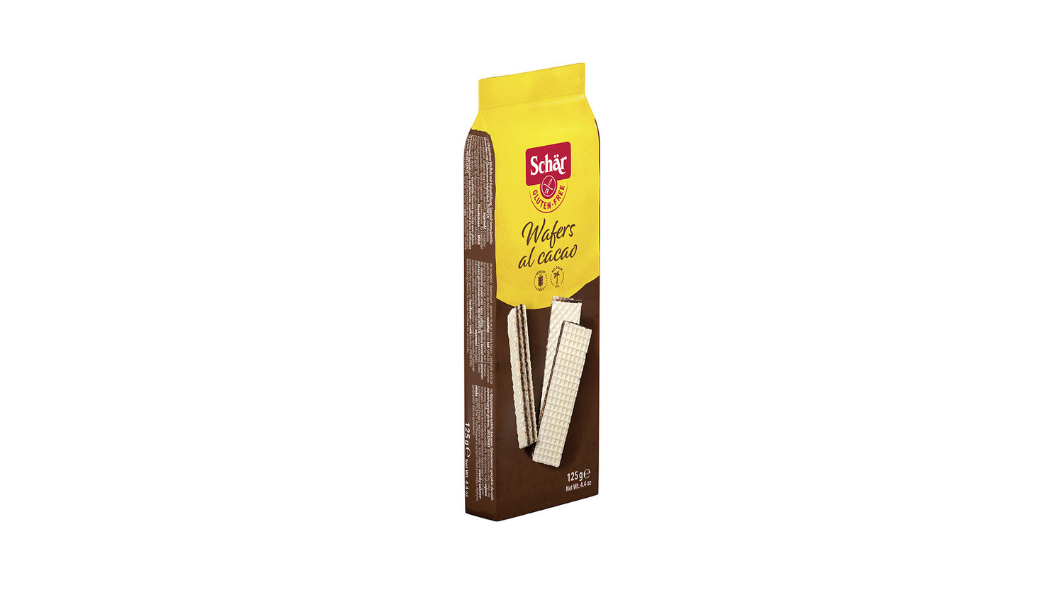 Schär Chrumkavé bezlepkové oblátky s lahodnou kakaovou náplňou 125 g