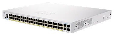 Cisco switch CBS250-48PP-4G, 48xGbE RJ45, 4xSFP, PoE+, 195W - REFRESH