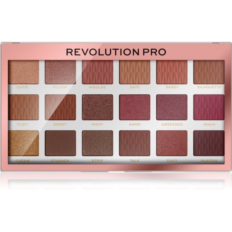 Revolution PRO Iconic paletka očných tieňov odtieň Stripped 18x0,8 g