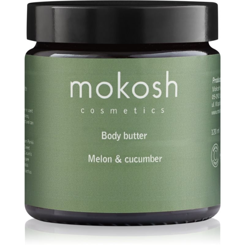 Mokosh Melon & Cucumber telové maslo s výťažkami z uhorky 120 ml