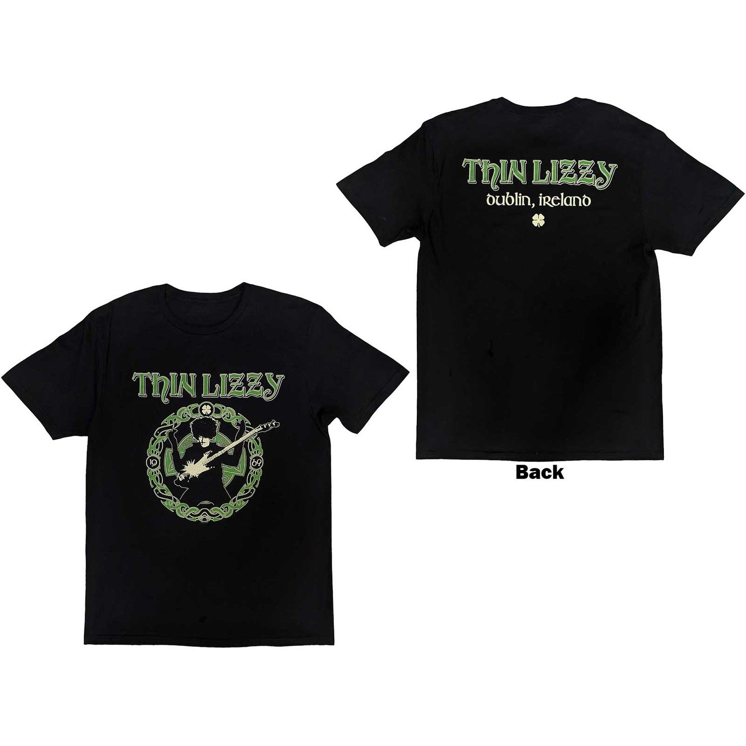 THIN LIZZY tričko Celtic Ring Čierna S