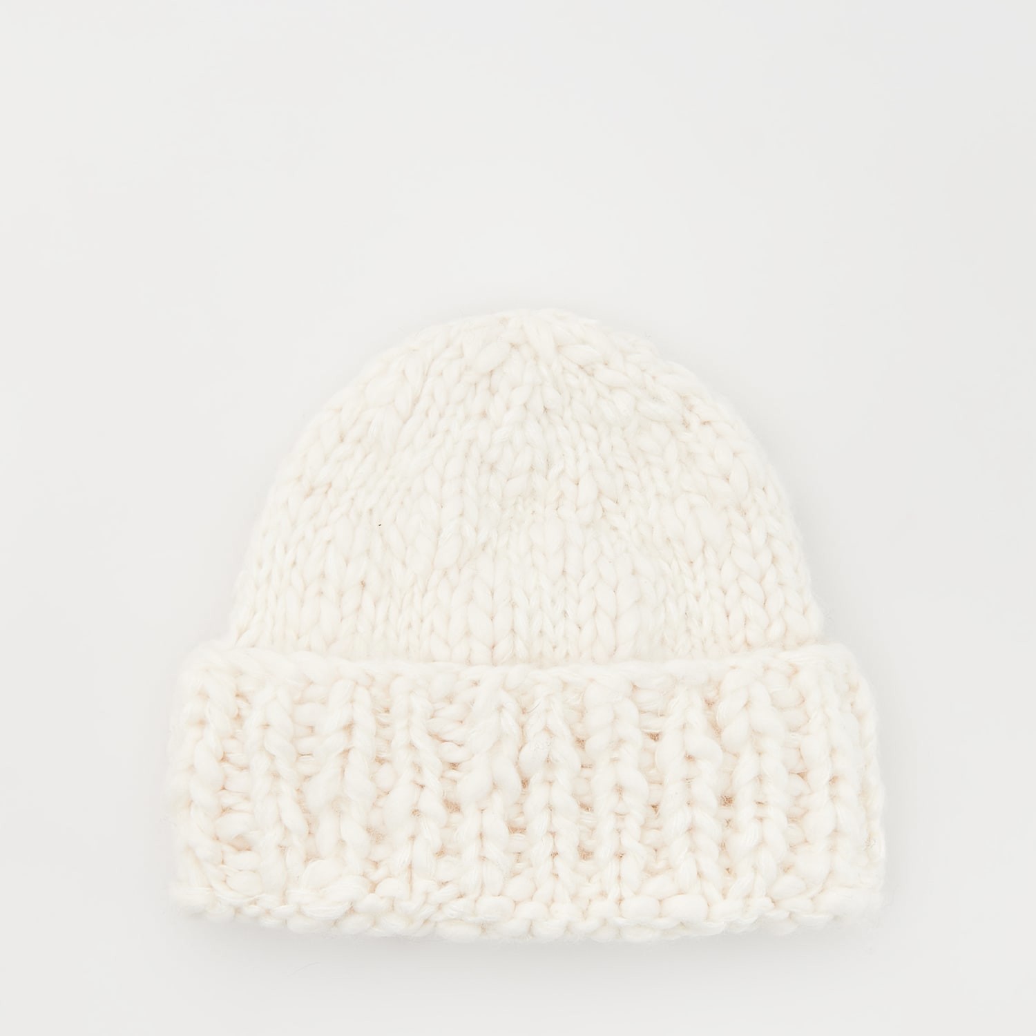 Reserved - Čiapka Beanie s ozdobným vzorom - Modrá