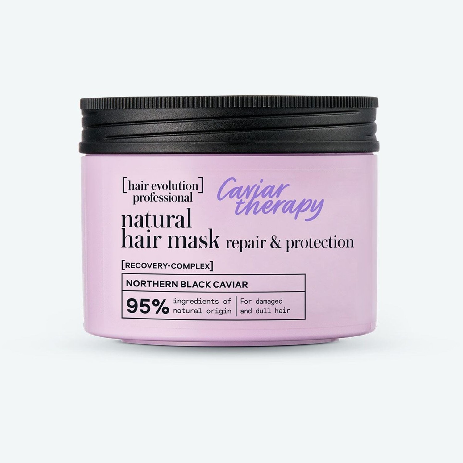 Natura Siberica Hair Evolution Prirodná regeneračná vlasová maska Caviar Therapy 150 ml