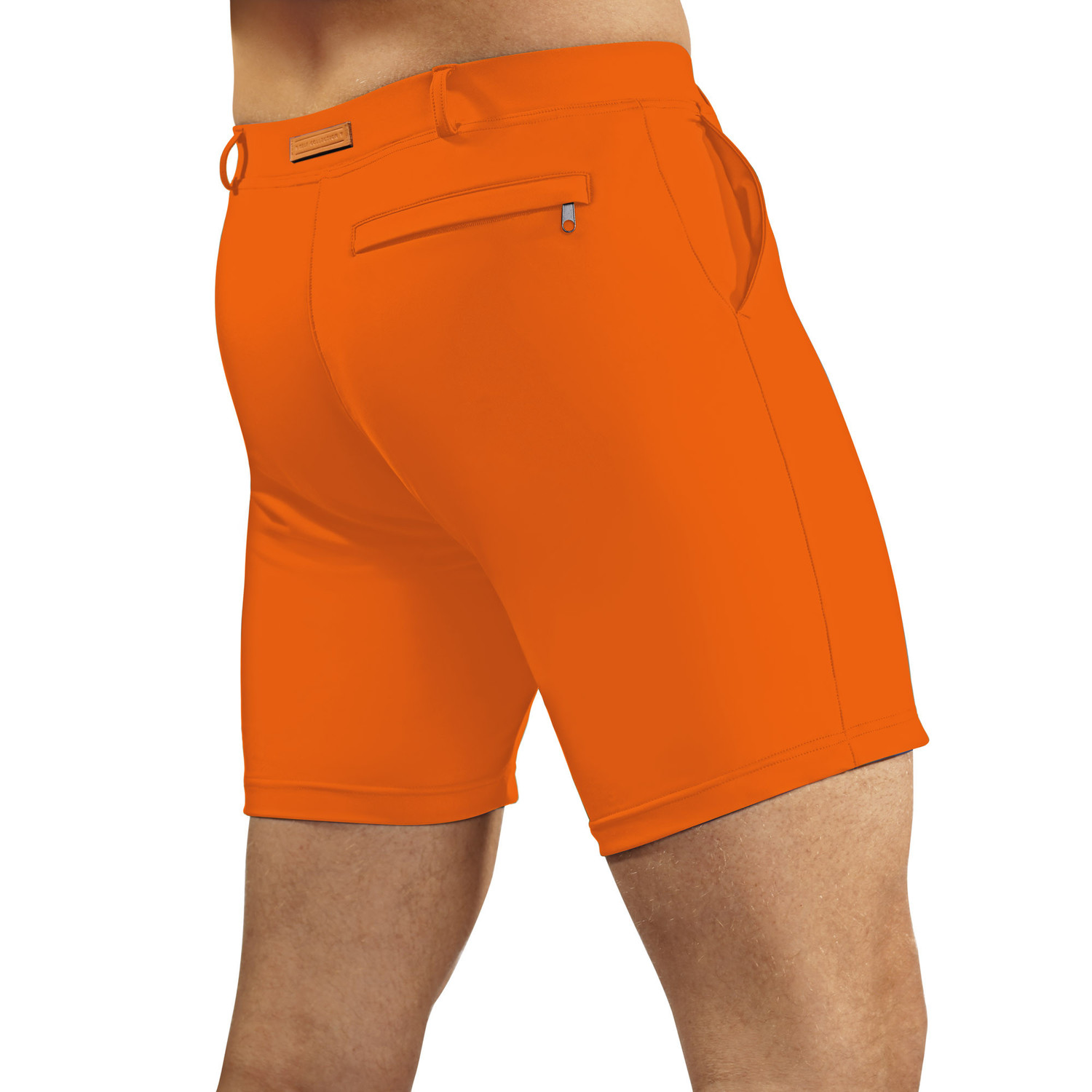 Pánske plavky Swimming shorts comfort26 oranžové - Self XL