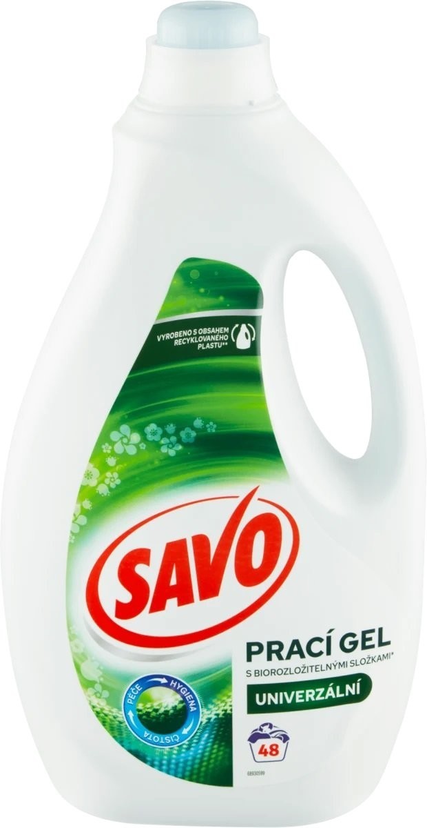 Savo prací gel Univerzální 48 praní 2.4 l