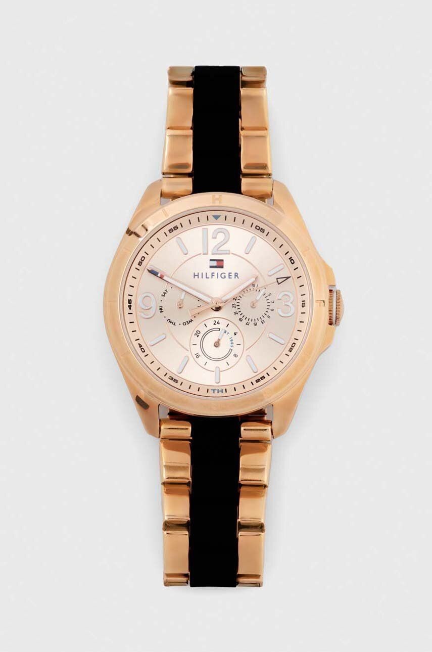 Hodinky Tommy Hilfiger dámsky, zlatá farba