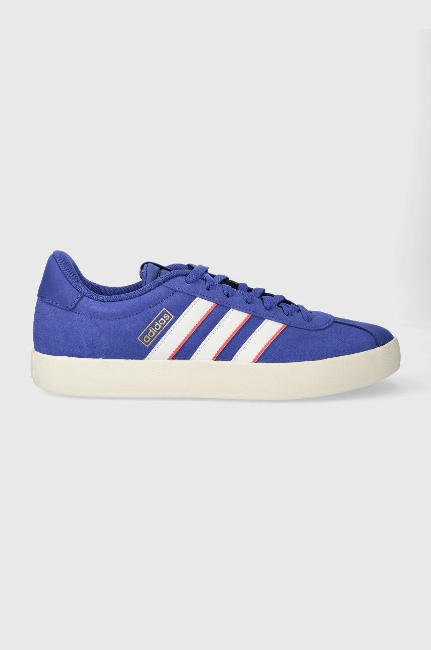 Semišové tenisky adidas VL COURT