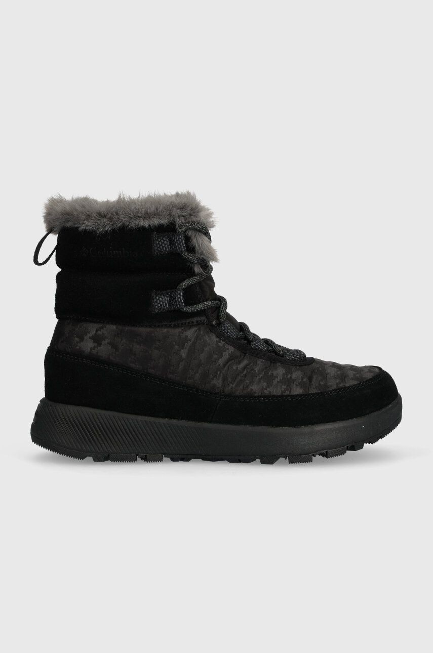 Snehule Columbia SLOPESIDE PEAK LUXE čierna farba, 1979551