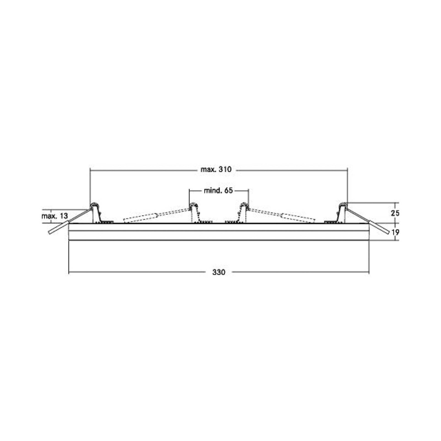 BRUMBERG Moon Maxi stropný LED panel RC CCT Ø 33cm