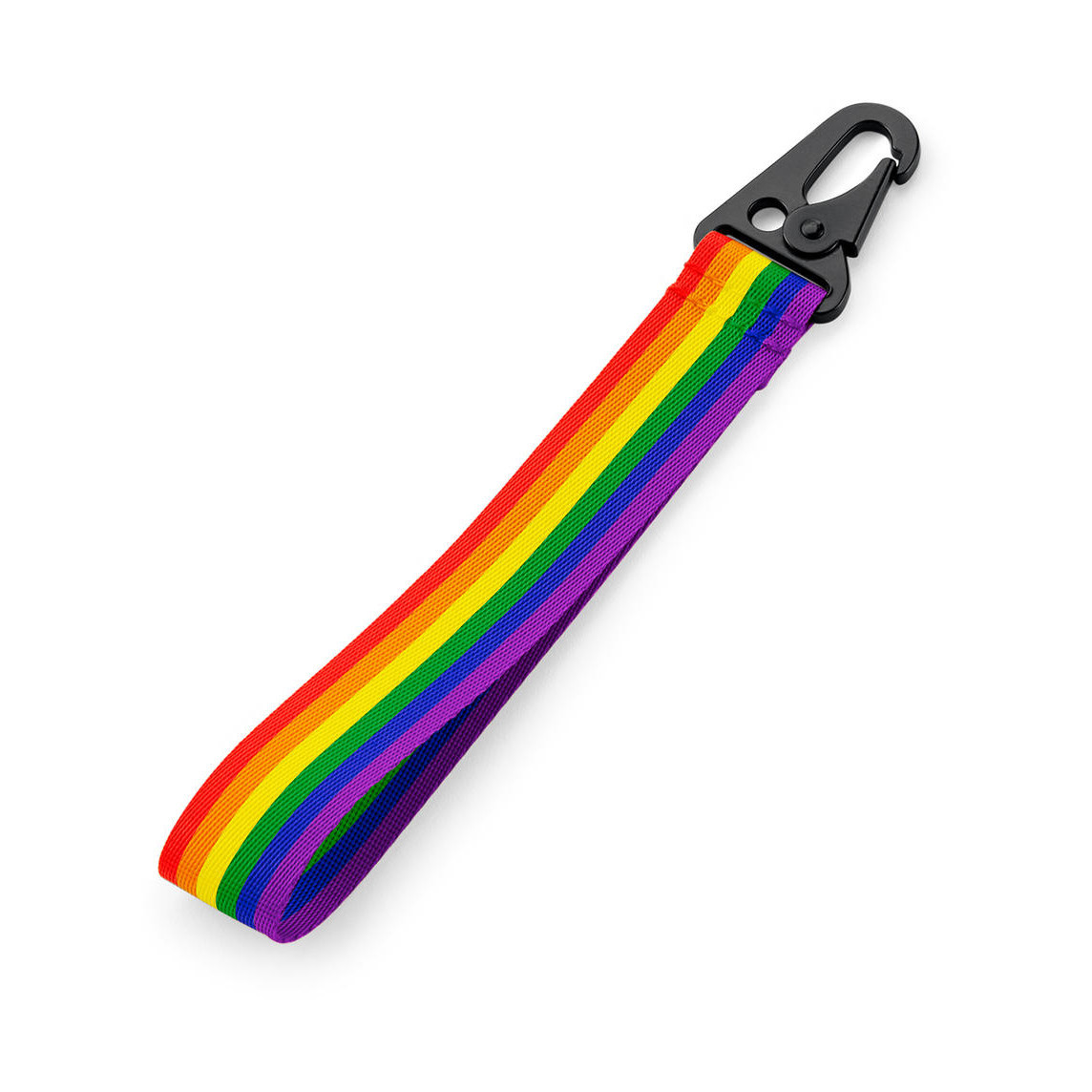 Kľúčenka s karabínou Bag Base Key Clip - dúhová