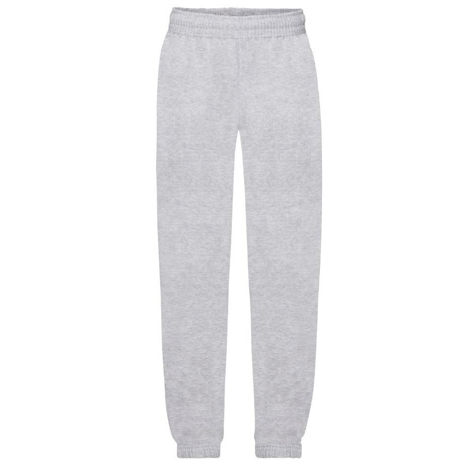 Tepláky detské Fruit of the Loom Classic Cuff Jog Pants - sivé, 5-6 rokov