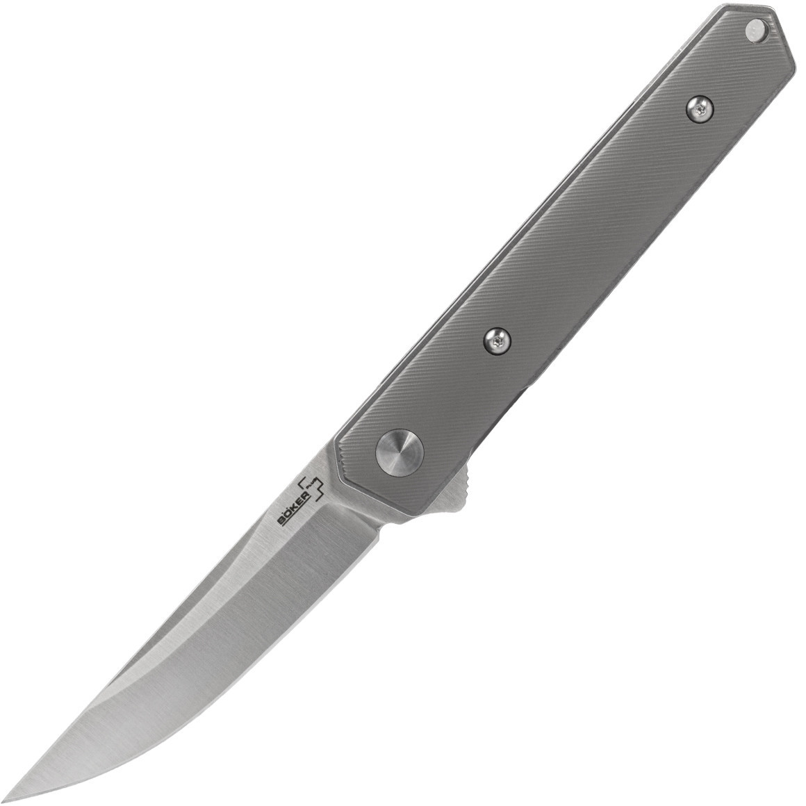 Nôž zatvárací Böker Plus Kwaiken Flipper Titan 01BO267 - strieborný