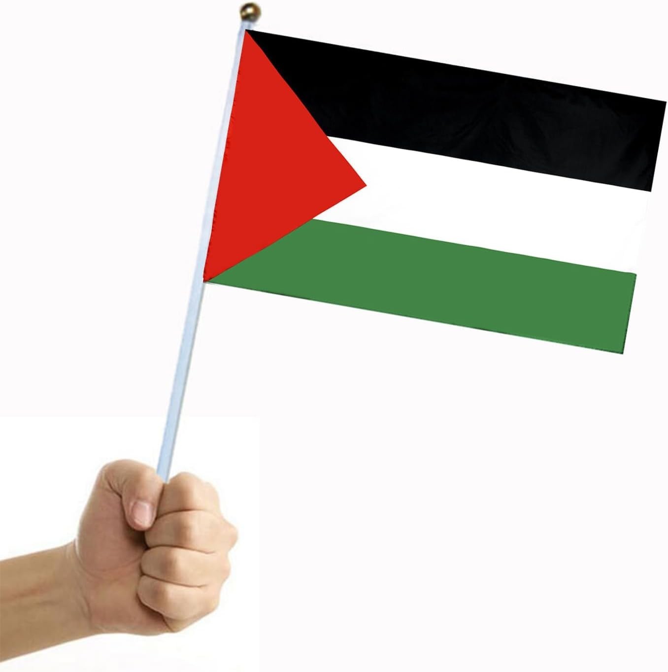 Zástavka na tyčke vlajka Palestína 14 x 21