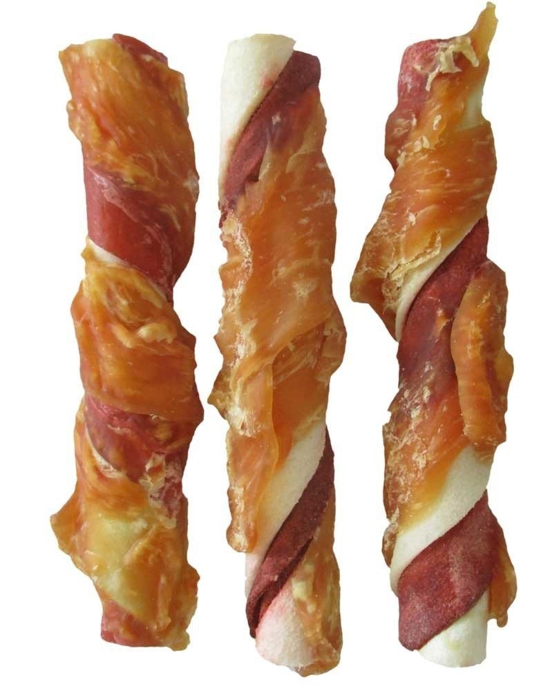 Happet - masove pamlsky Kura zatoc.v byvo.tyci 12.5cm 30ks 1.2kg