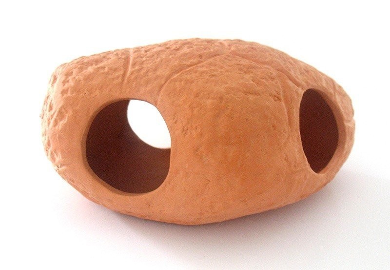 Happet Kamen s dierami 12cm hn- akva. dekorácia