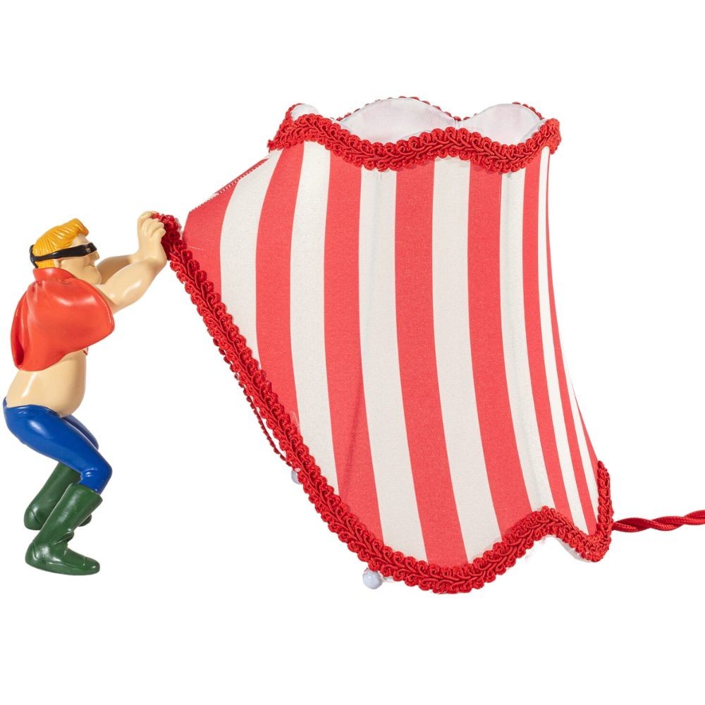 Stolová lampa CIRCUS ABATJOUR MAN 26 cm, viacfarebná, živica, Seletti