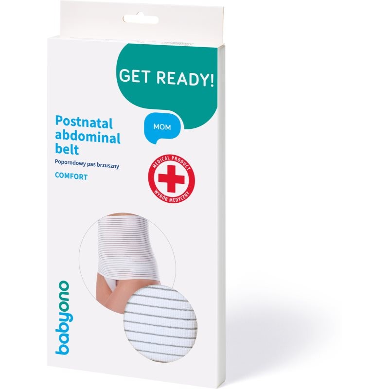 BabyOno Postnatal Abdominal Belt Comfort sťahovacie popôrodné pásy M 1 ks