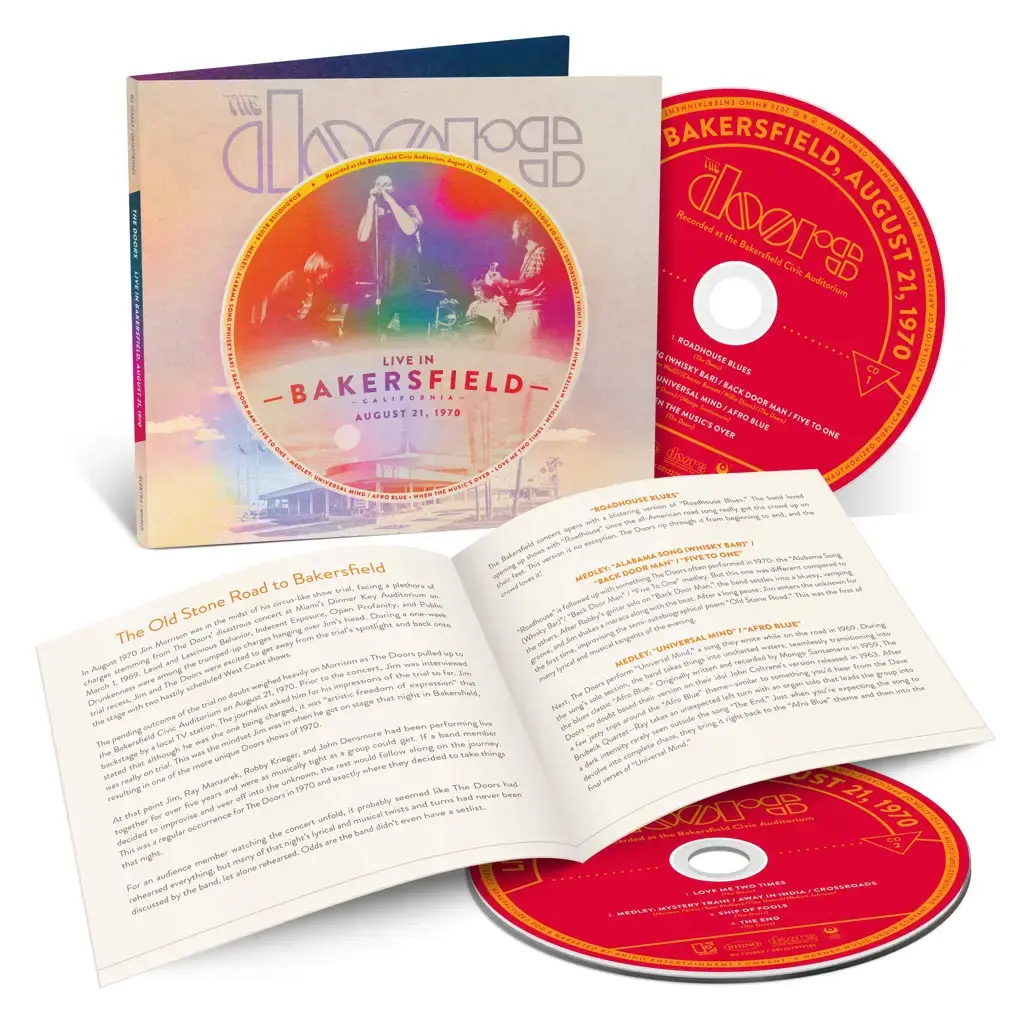 The Doors, Live From Bakersfield, CD