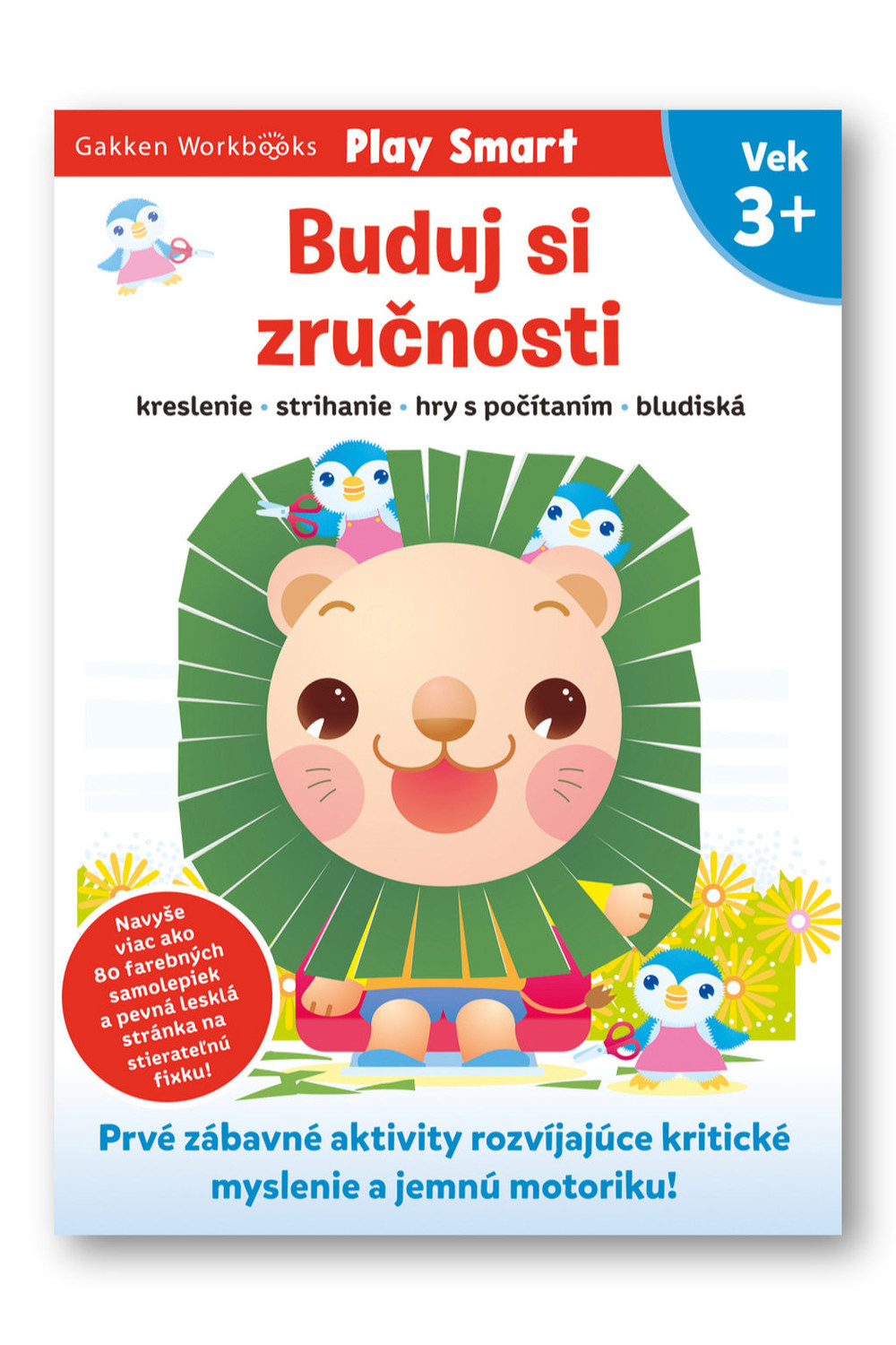 Buduj si zručnosti 3+ Gakken Workbooks Play Smart