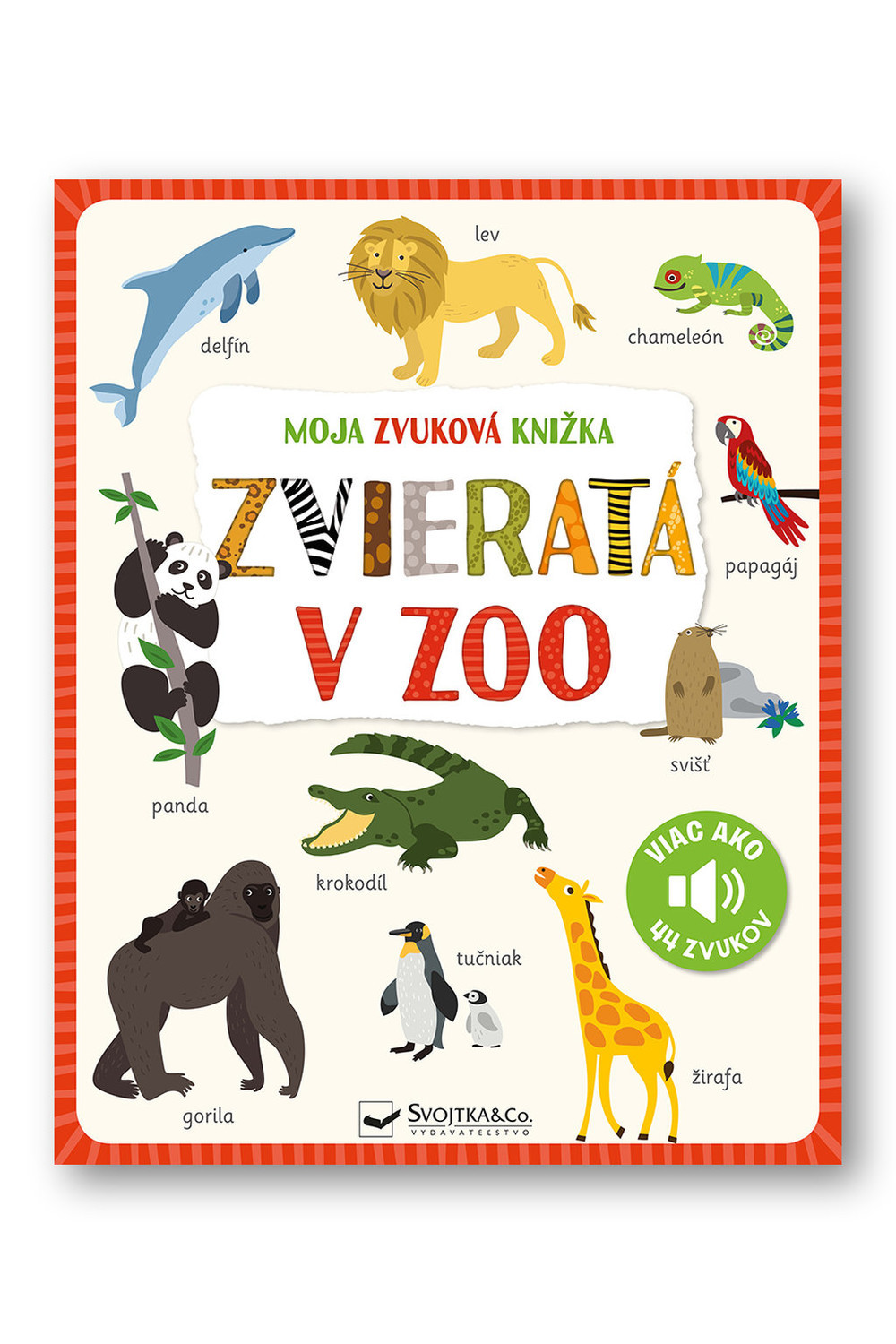 Moja zvuková knižka Zvieratá v zoo