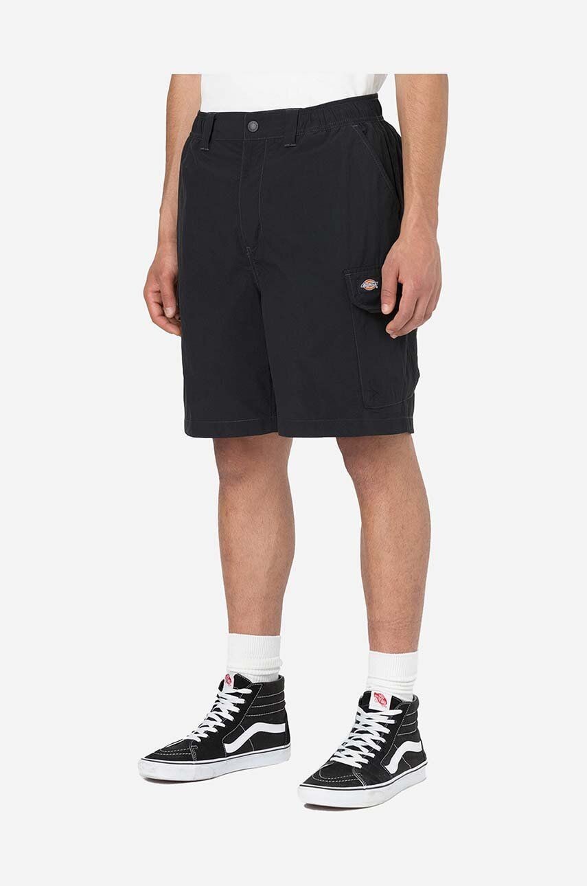 Bavlnené šortky Dickies DK0A4YACBLK-BLACK, čierna farba
