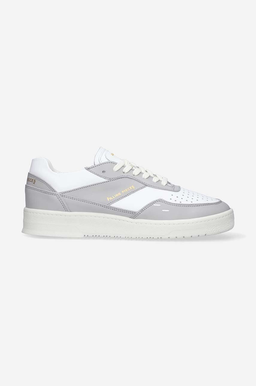 Kožené tenisky Filling Pieces Ace Spin šedá farba, 70033491878