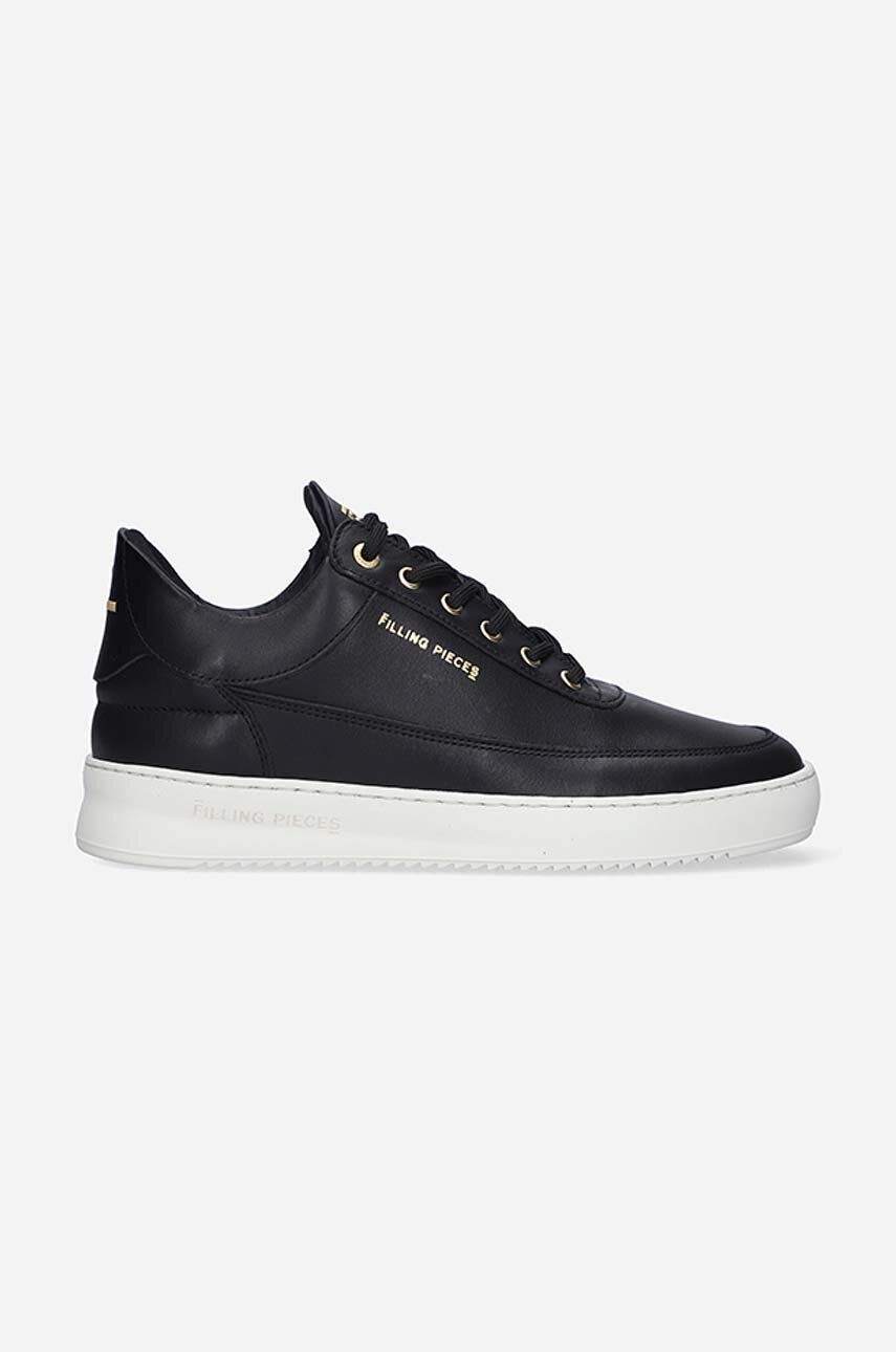 Kožené tenisky Filling Pieces Low Eva Lane čierna farba, 51326151861