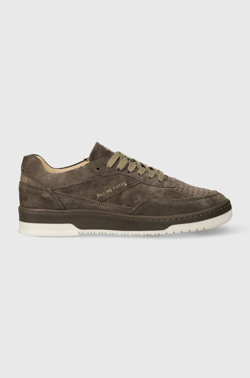 Semišové tenisky Filling Pieces Ace Suede zelená farba, 70022791108