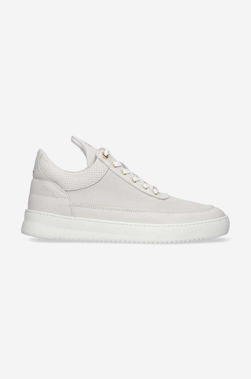 Kožené tenisky Filling Pieces Low Top Aten šedá farba, 10126591890