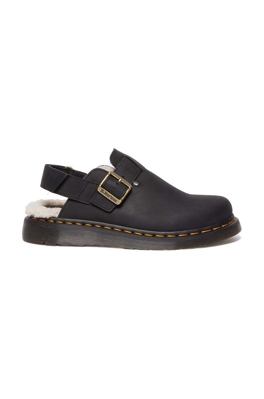 Kožené sandále Dr. Martens Jorge II čierna farba, DM31264001