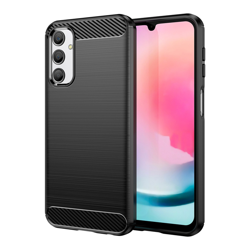 Techsuit Samsung Galaxy A15 Puzdro Carbon Bush TPU  KP29160 čierna